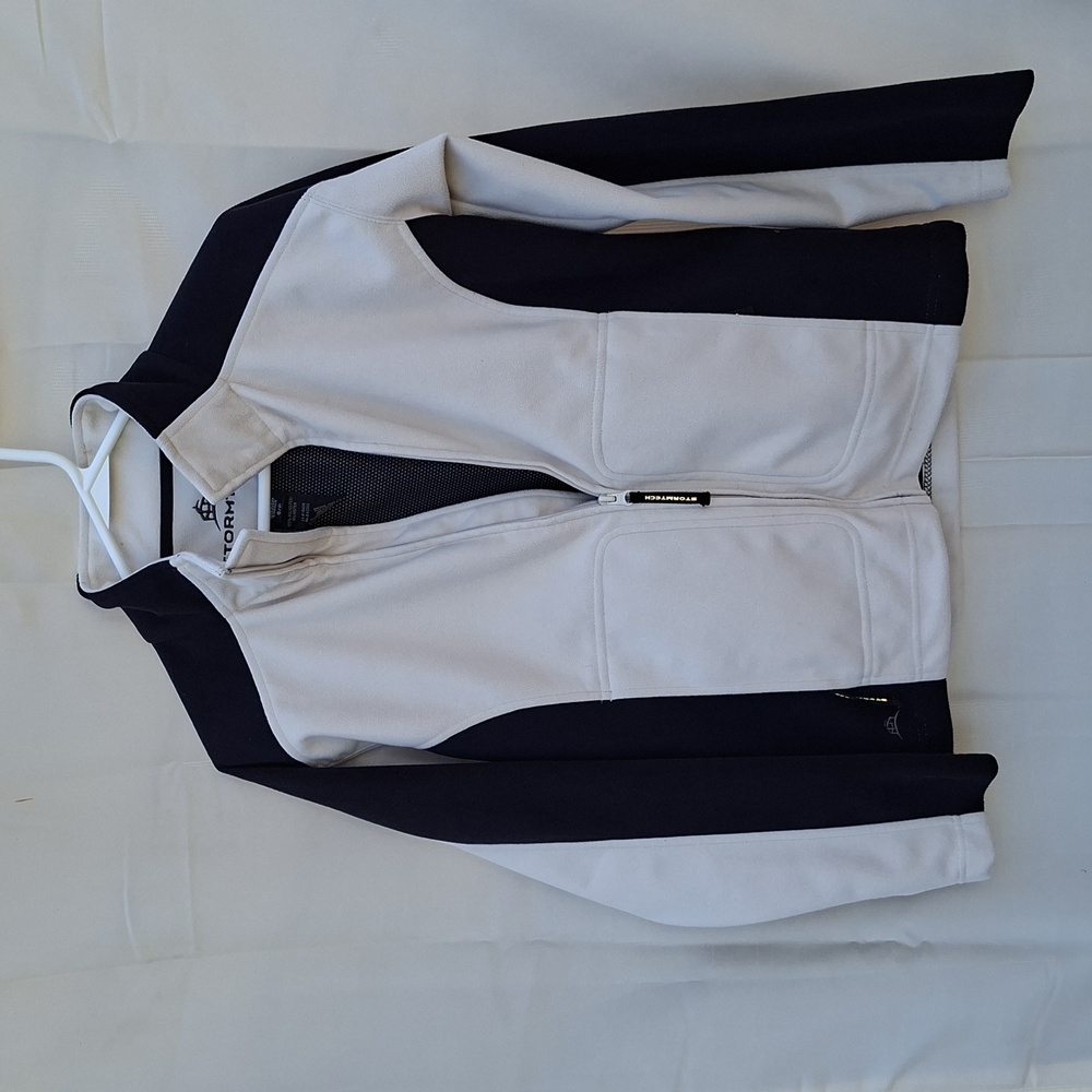 Stormtech‎ Black and Cream Fleece Jacket